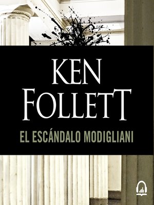 cover image of El escándalo Modigliani